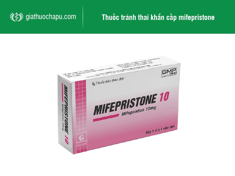 Thuốc tránh thai khẩn cấp Mifepristone 10mg: công dụng, giá bán