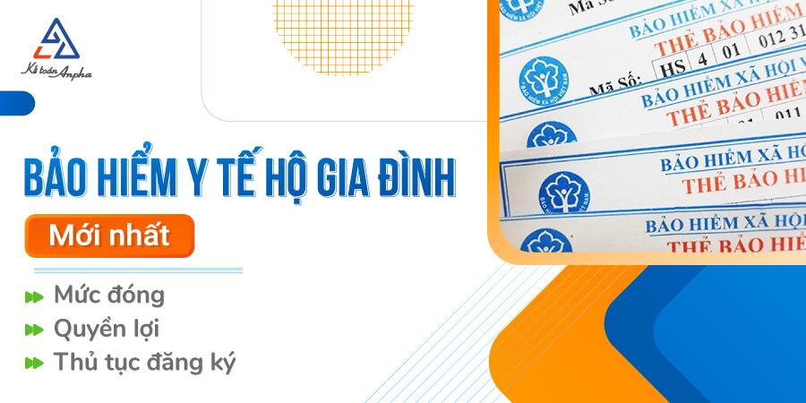 Mức đóng BHYT hộ gia đình - cách mua bảo hiểm y tế online