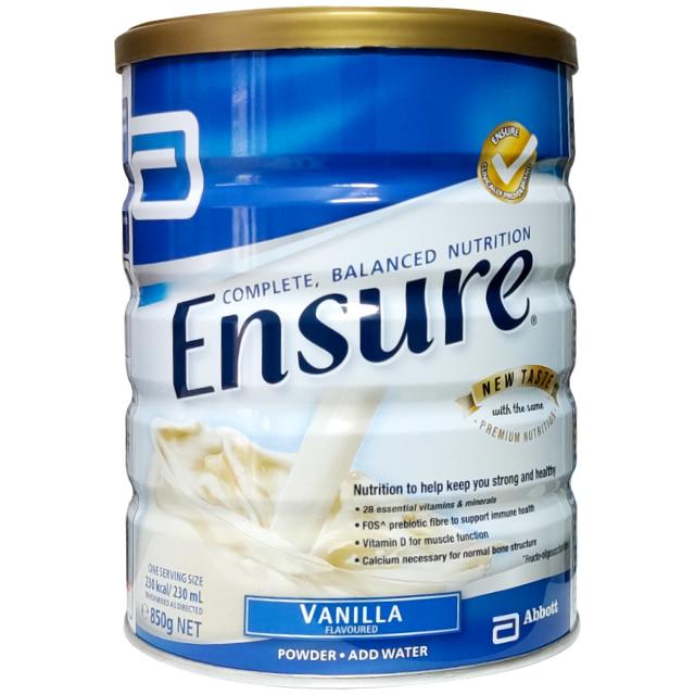 Thùng Sữa Ensure Úc lon 850g dinh dưỡng người lớn tuổi