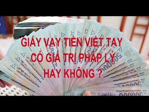 Giấy vay nợ viết tay có đòi được tiền không?