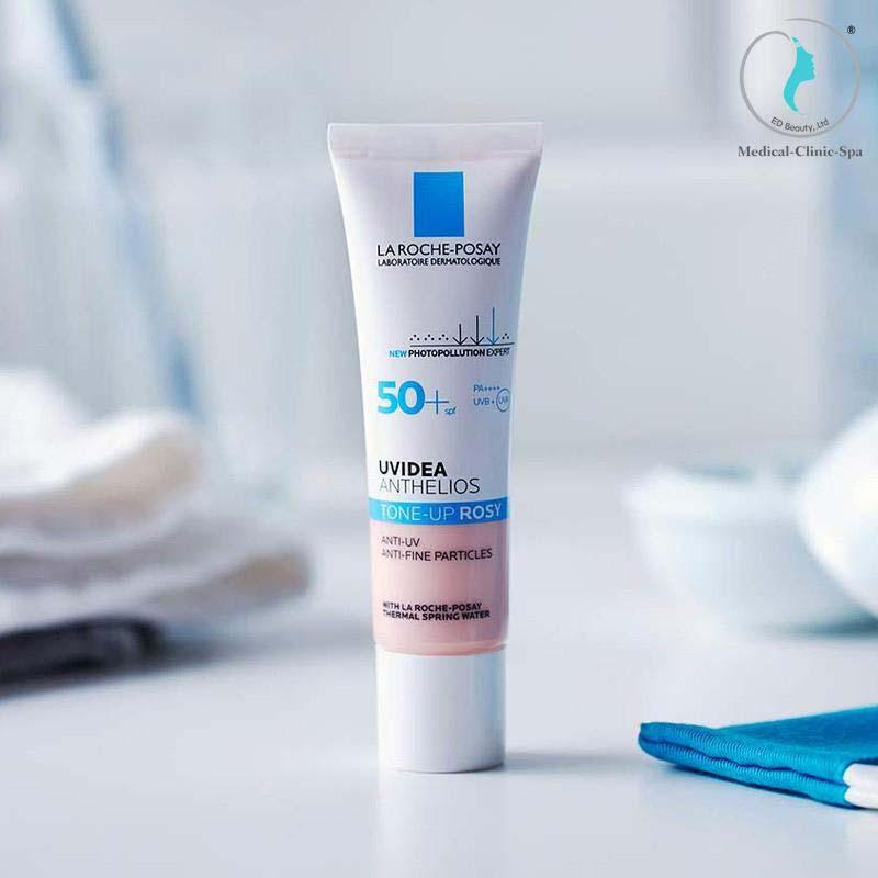 Kem chống nắng nâng tone La Roche-Posay UVIDEA Anthelios Tone-Up Rosy SPF50+