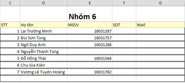 Hướng dẫn gộp ô trong Excel với chức năng Merge Cells