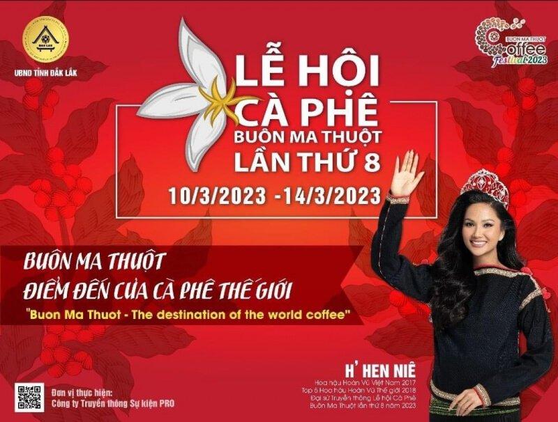 Chương trình lễ hội cà phê Buôn Ma Thuột 2023