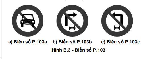 Nhận diện biển báo cấm ô tô rẽ trái và mức xử phạt khi vi phạm