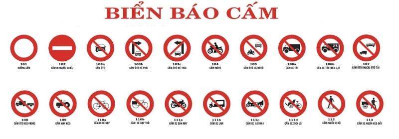 Lỗi xe tải đi vào đường cấm phạt bao nhiêu? Ý nghĩa các biển báo cấm