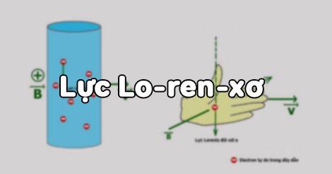 Lực lorenxơ là gì? Công thức và một số bài tập vận dụng