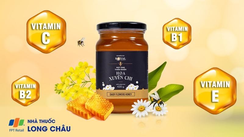 Mật ong thiên nhiên Hoa Xuyến Chi Royal Honey bổ sung vitamin và khoáng chất (420g)