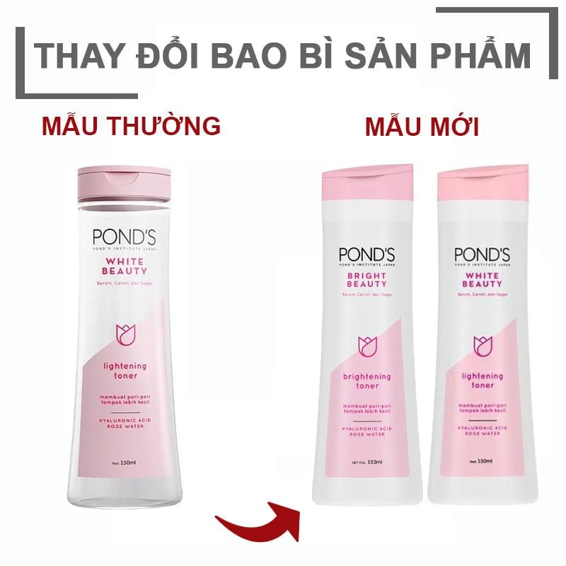 Nước Hoa Hồng Làm Sáng Da POND'S White Beauty Lightening Toner 150ml