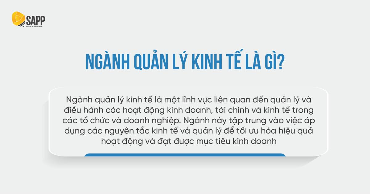 Ngành Quản Lý Kinh Tế Là Gì? Cơ Hội Việc Làm Khi Ra Trường?