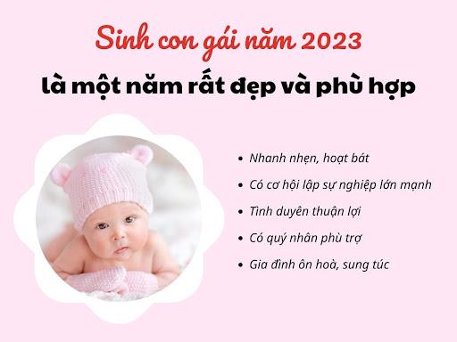 Tạo định mệnh cho gia đình với việc sinh con gái năm 2023 theo tuổi của bố mẹ!