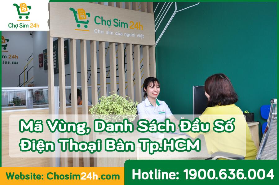 [CẬP NHÂT] Danh Sách Đầu Số Điện Thoại Bàn Tp. HCM Mới Nhất