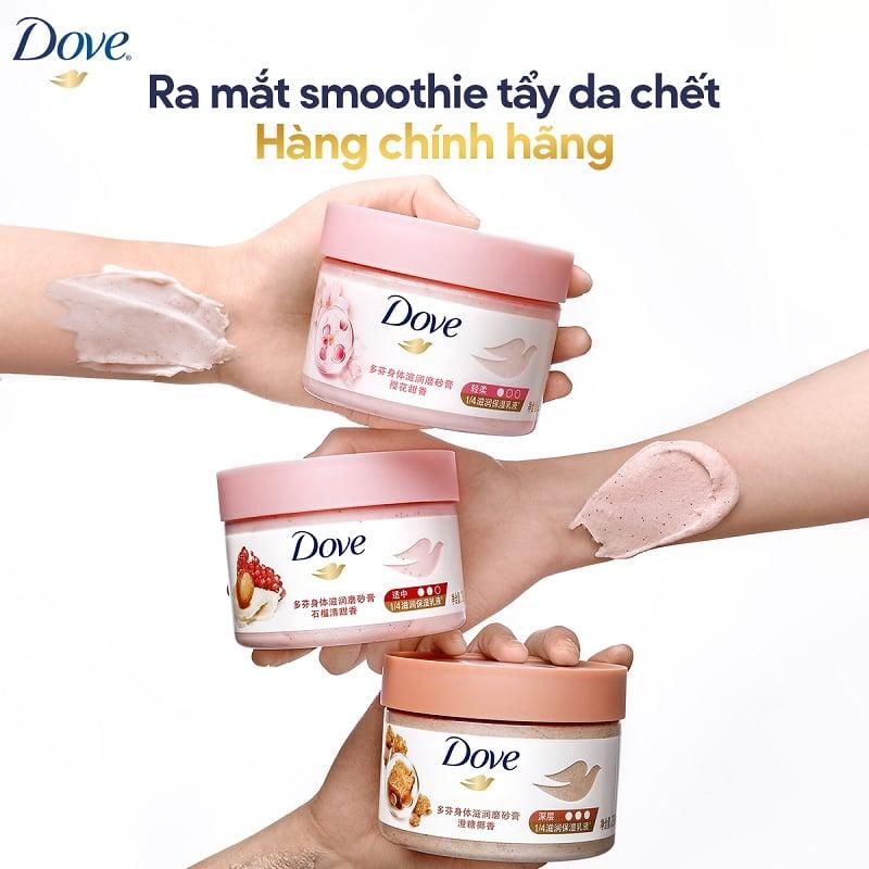 Tẩy Tế Bào Chết Body Dưỡng Da Sáng Mịn Tức Thì DOVE Moisturizing Body Scrub 298g