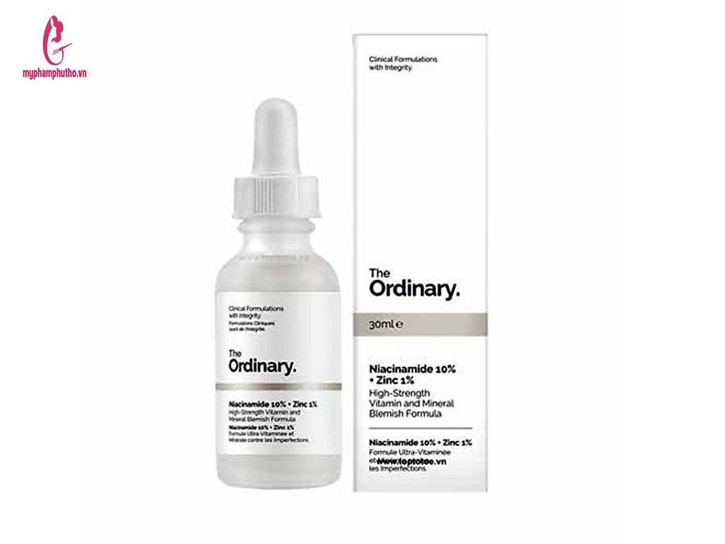 Tinh chất Serum The Ordinary Niacinamide 10% + ZinC 1%