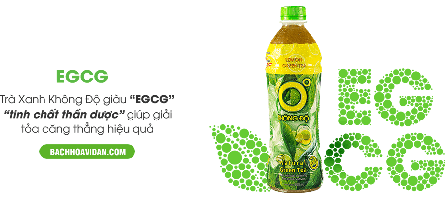 Trà xanh không độ 500ml