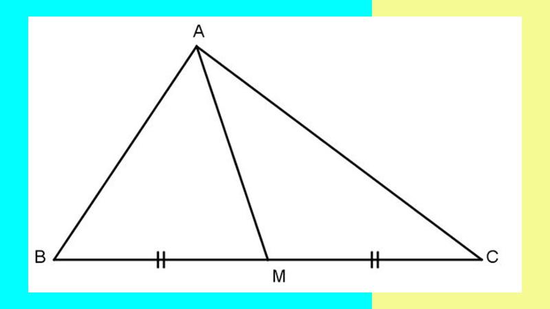 Đường trung tuyến là gì? Định nghĩa, tính chất và công thức cực chuẩn