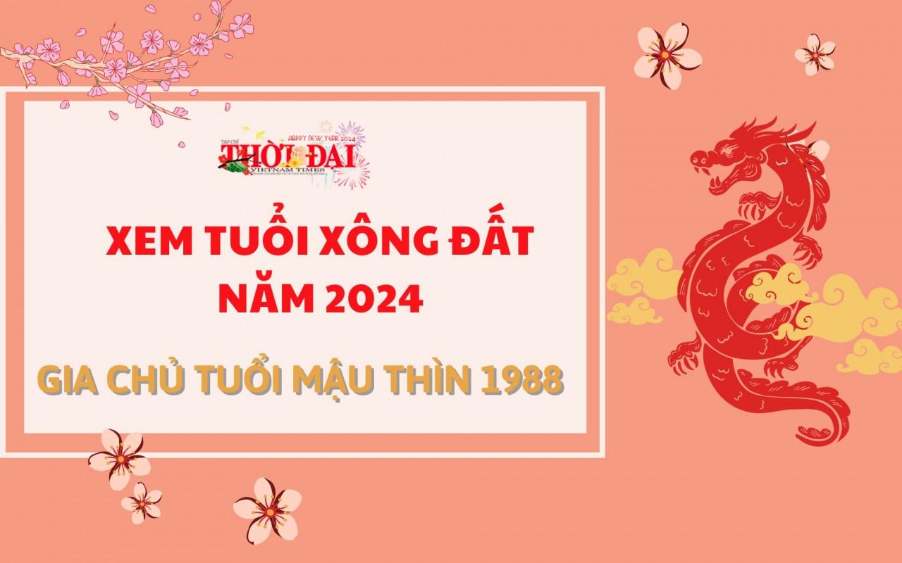 Tuổi xông đất năm 2024 cho gia chủ tuổi Mậu Thìn 1988