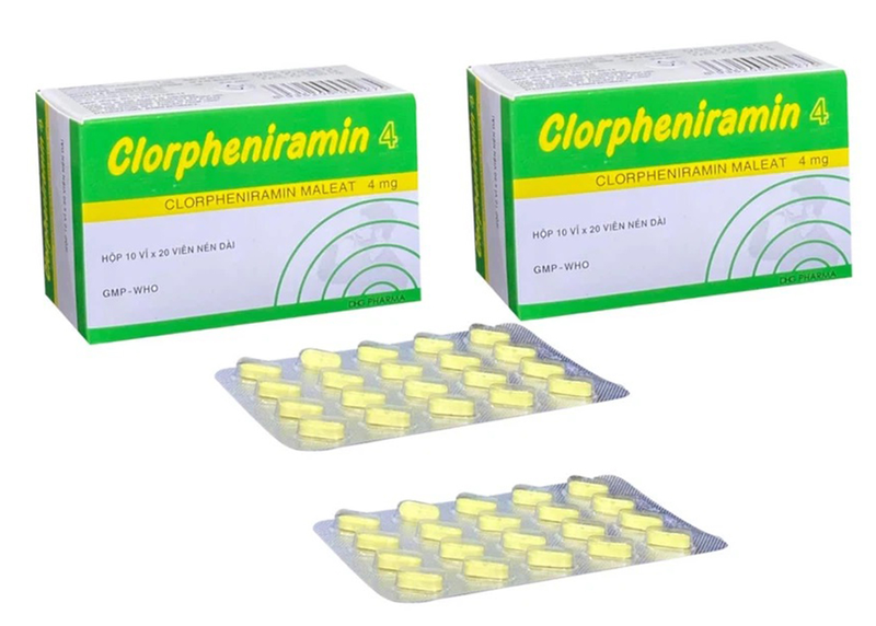 Clorpheniramin 4 cho con bú uống được không?