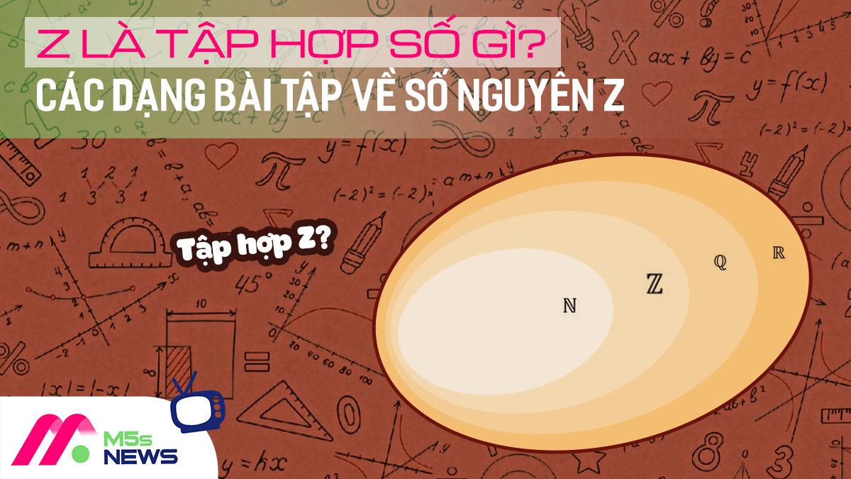 Z là tập hợp số gì? Các dạng bài tập về số nguyên Z