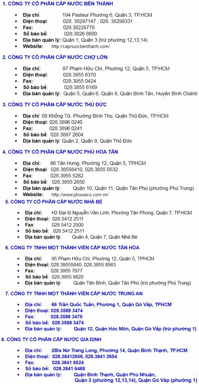 [Bảng Giá] Tiền Nước Sinh Hoạt tại TpHCM 2022 và Cách Tính NTN?