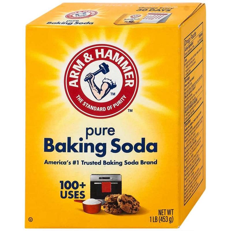 Bột nổi Baking Soda tinh khiết ARM Hammer Church And Dwight dùng làm chất ổn định (453g)