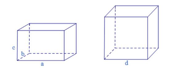 Công thức tính thể tích khối lăng trụ đứng, hình lăng trụ