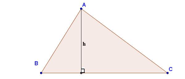 Công thức tính đường cao trong tam giác thường, cân, đều, vuông