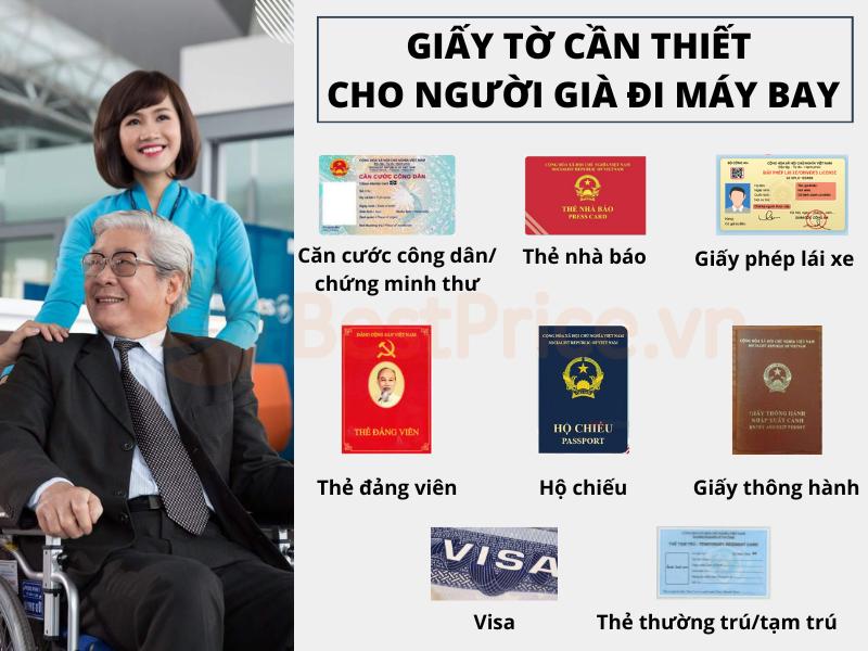 MỚI! Người già đi máy bay: Giấy tờ và quy định cần biết