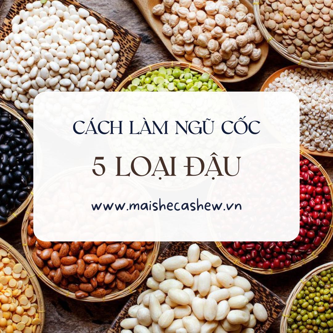 CÁCH LÀM BỘT NGŨ CỐC 5 LOẠI ĐẬU SIÊU ĐƠN GIẢN TẠI NHÀ 